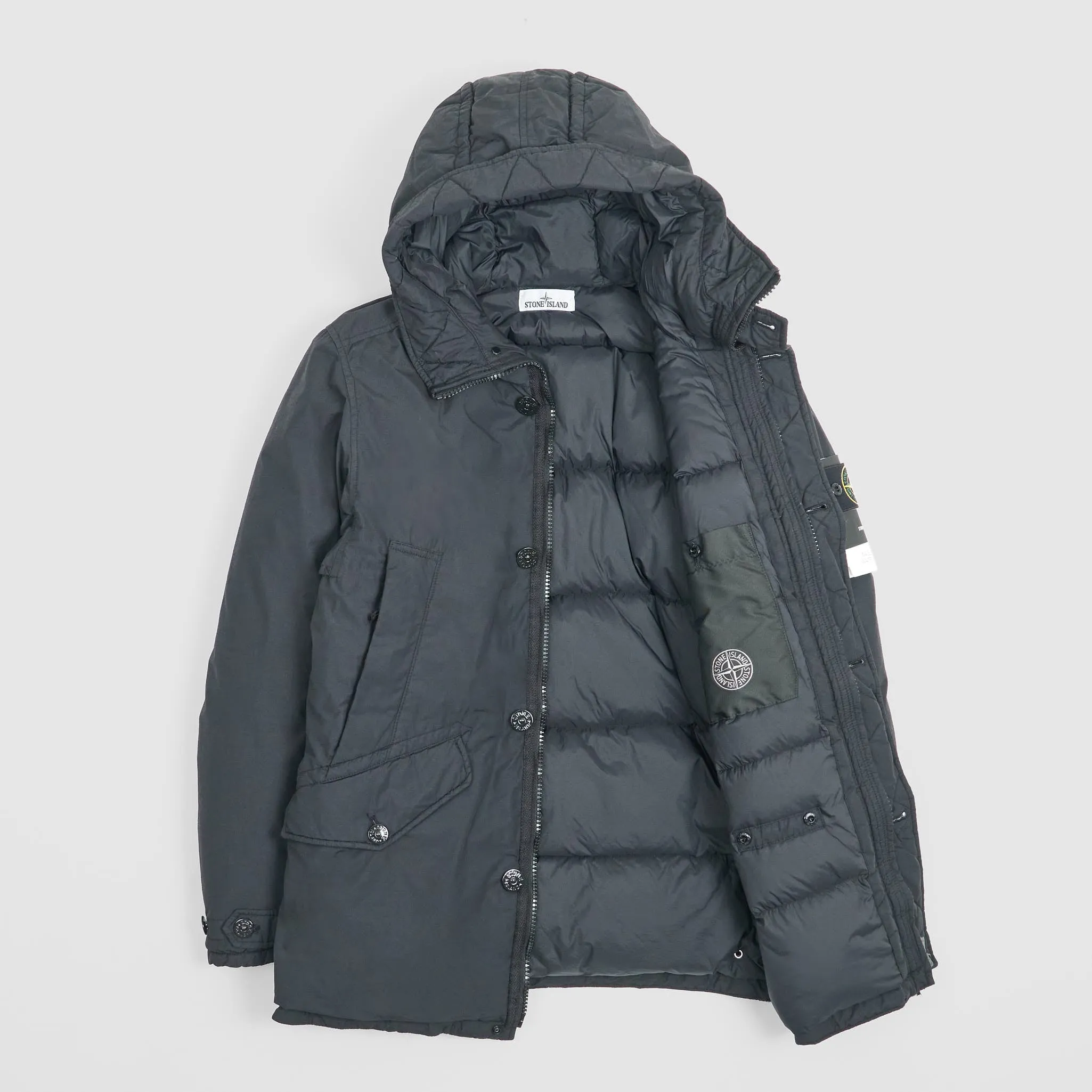 Stone Island Naslan Light Watron Down Short Parka