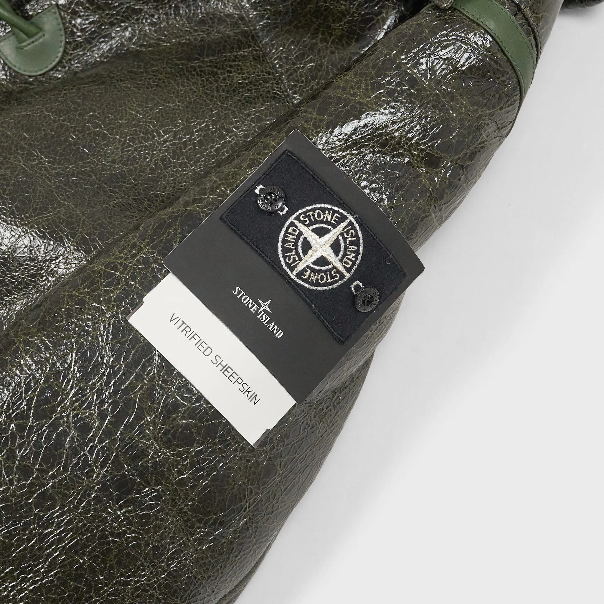 Stone Island Vitrified Sheepskin Parka