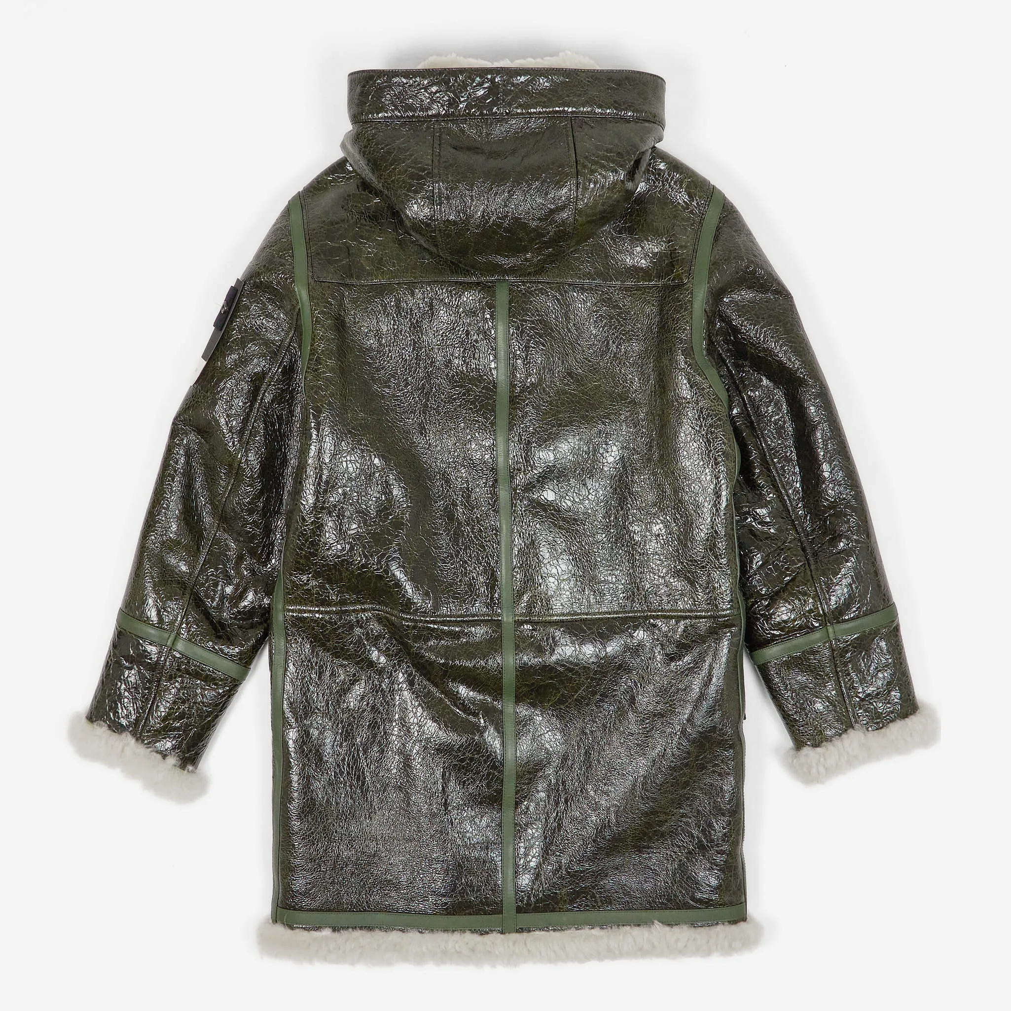 Stone Island Vitrified Sheepskin Parka