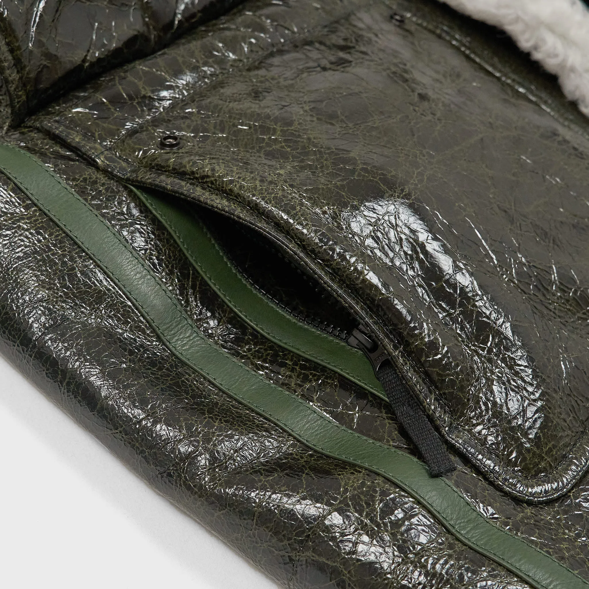 Stone Island Vitrified Sheepskin Parka