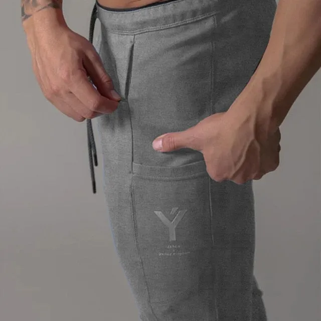 STRETCH PANTS Mens Sweatpants Running Sports Jogging Pants Men Trouser Tracksuit Gym Fitness Bodybuilding Men Pants