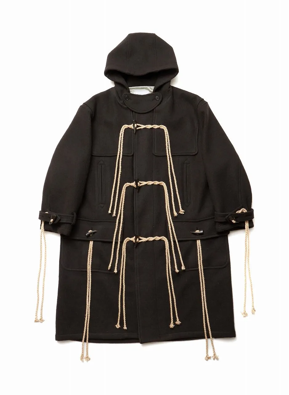 SUGARHILL  CORDED DUFFLE COAT(CHARCOAL BLACK)