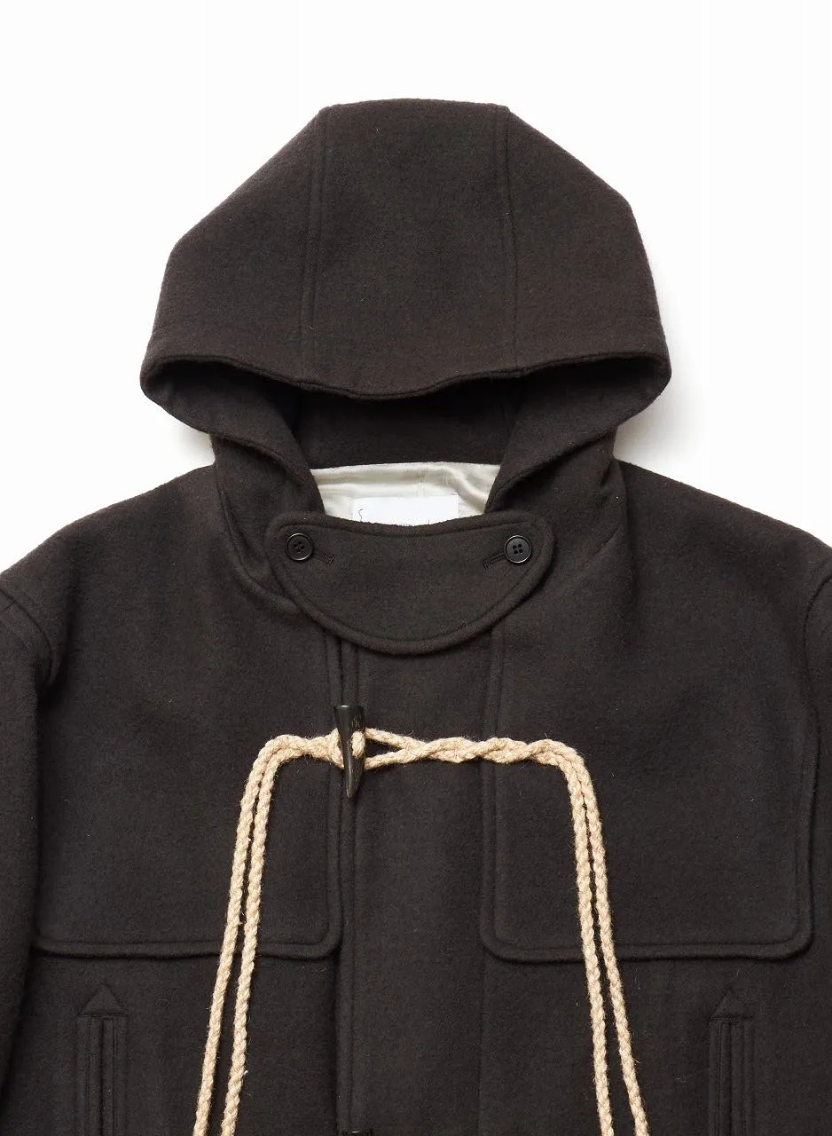 SUGARHILL  CORDED DUFFLE COAT(CHARCOAL BLACK)