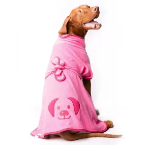 The Splish Splash Dog Drying Coat | Dazzling Pink