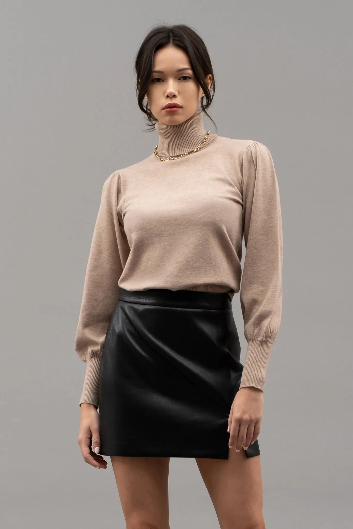 The Stella High Turtleneck Top