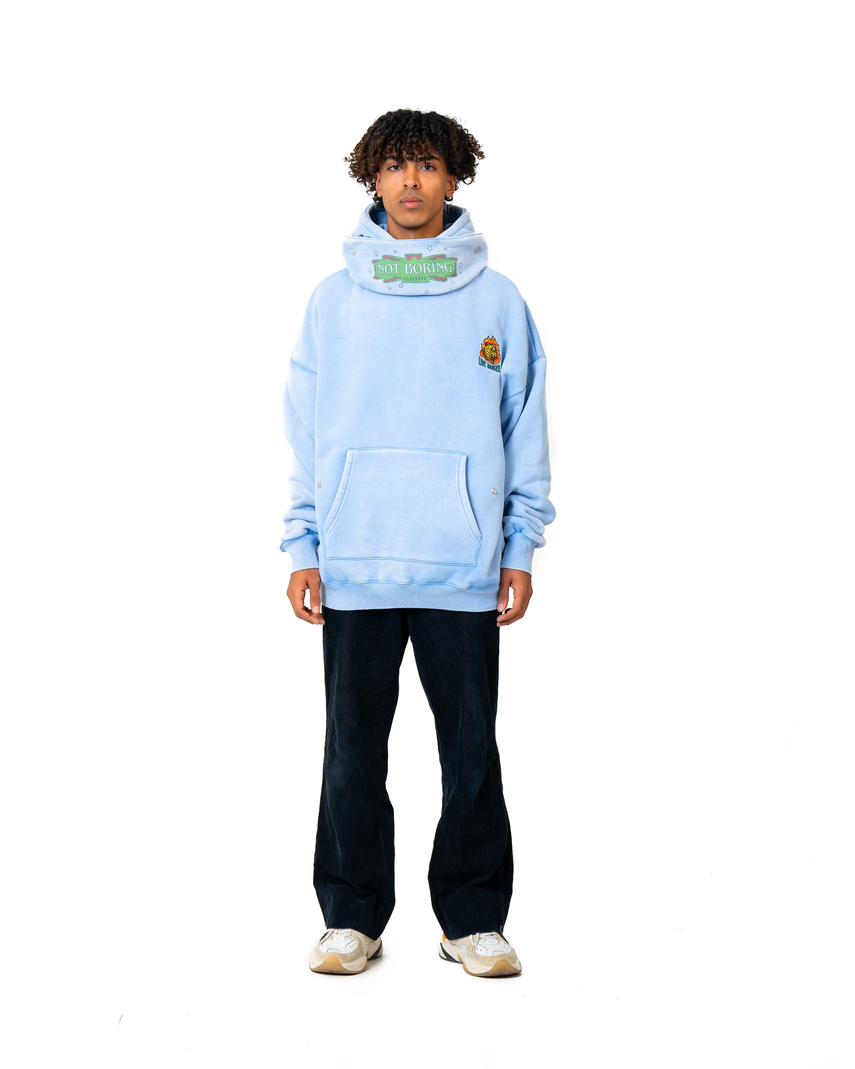 Tiger Through A Fire Ring Hoodie