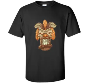 Tiki God Mask T-Shirt, Mask Shirt for Man, Woman, Children