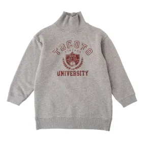 Tocoto Vintage Grey University Plush Dress