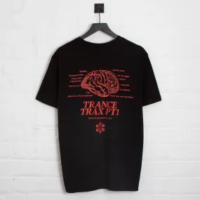 Trance Trax PT1 Back Print - Tshirt - Black