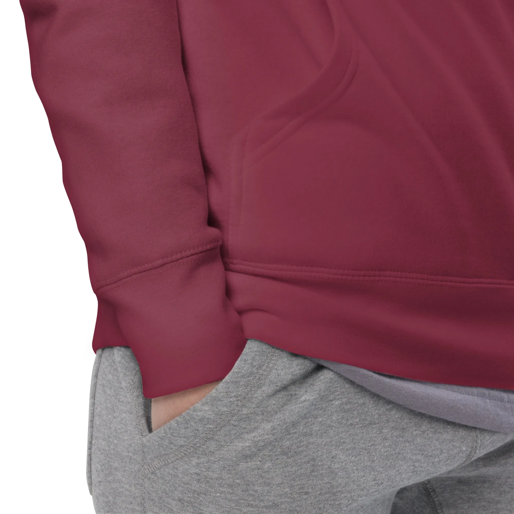 Unisex Hoodie Maroon