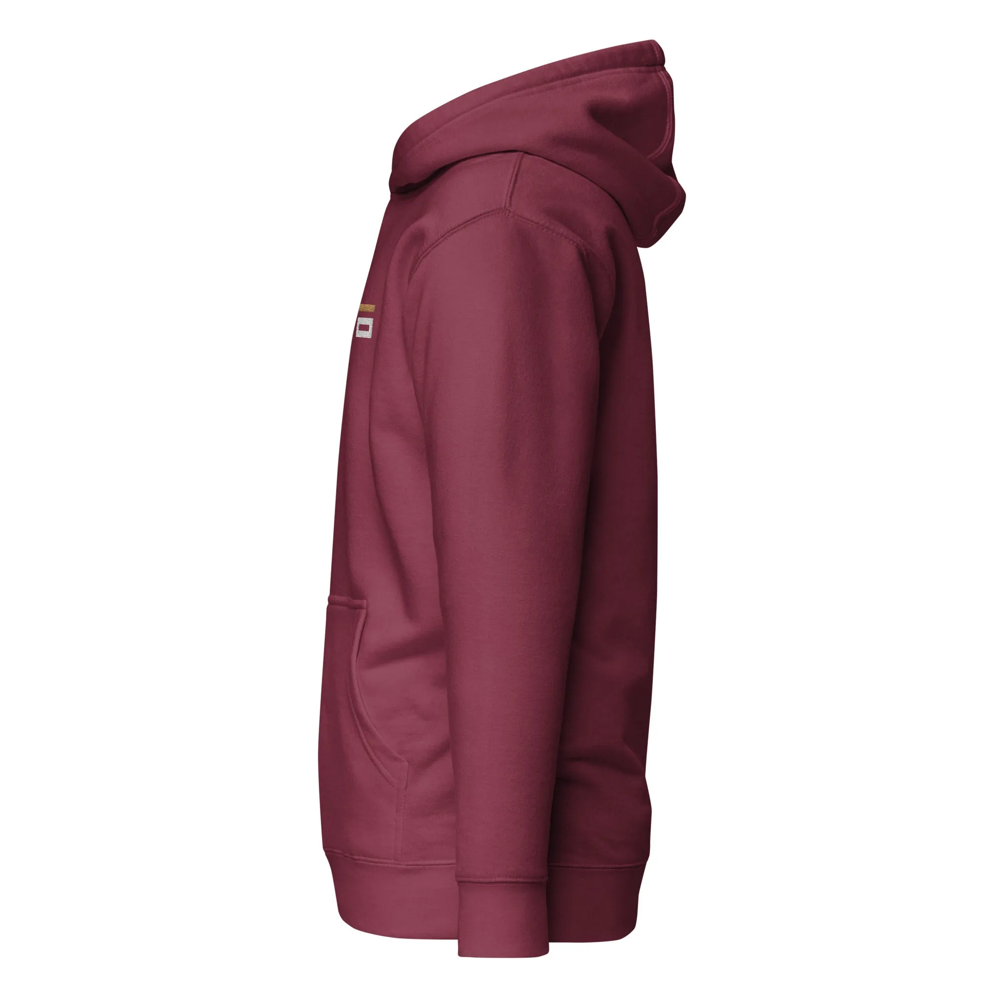 Unisex Hoodie Maroon