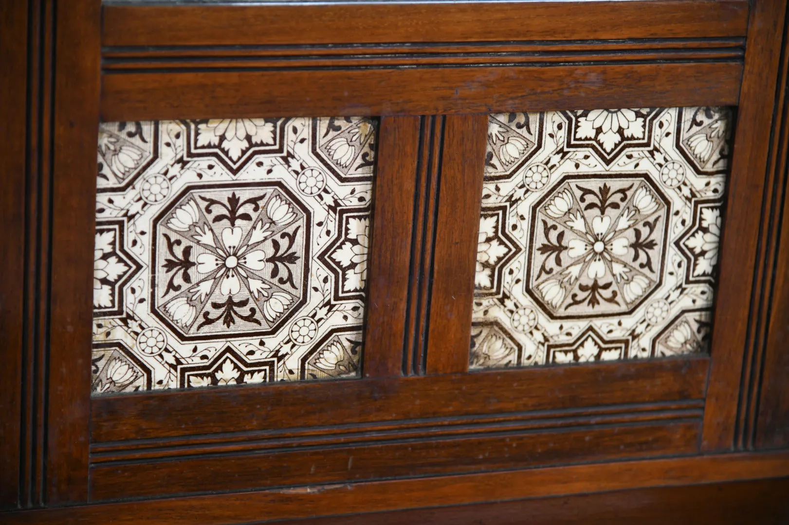 Victorian Aesthetic Movement Mahogany Hall Stand