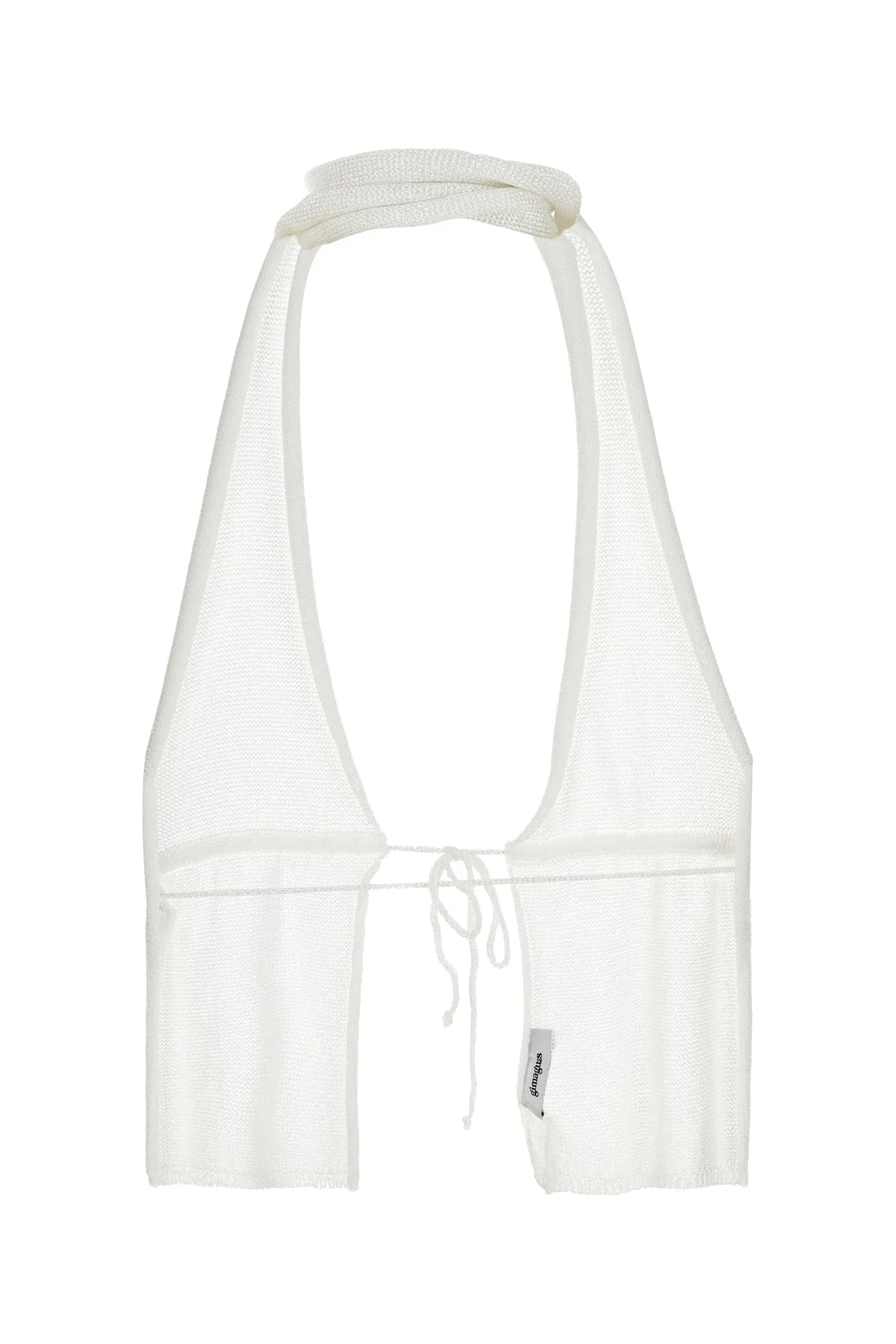 White nylon Brillo top