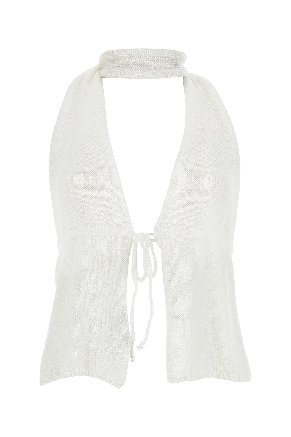 White nylon Brillo top