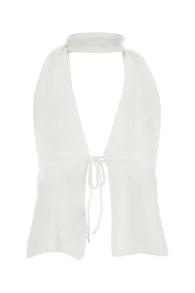 White nylon Brillo top