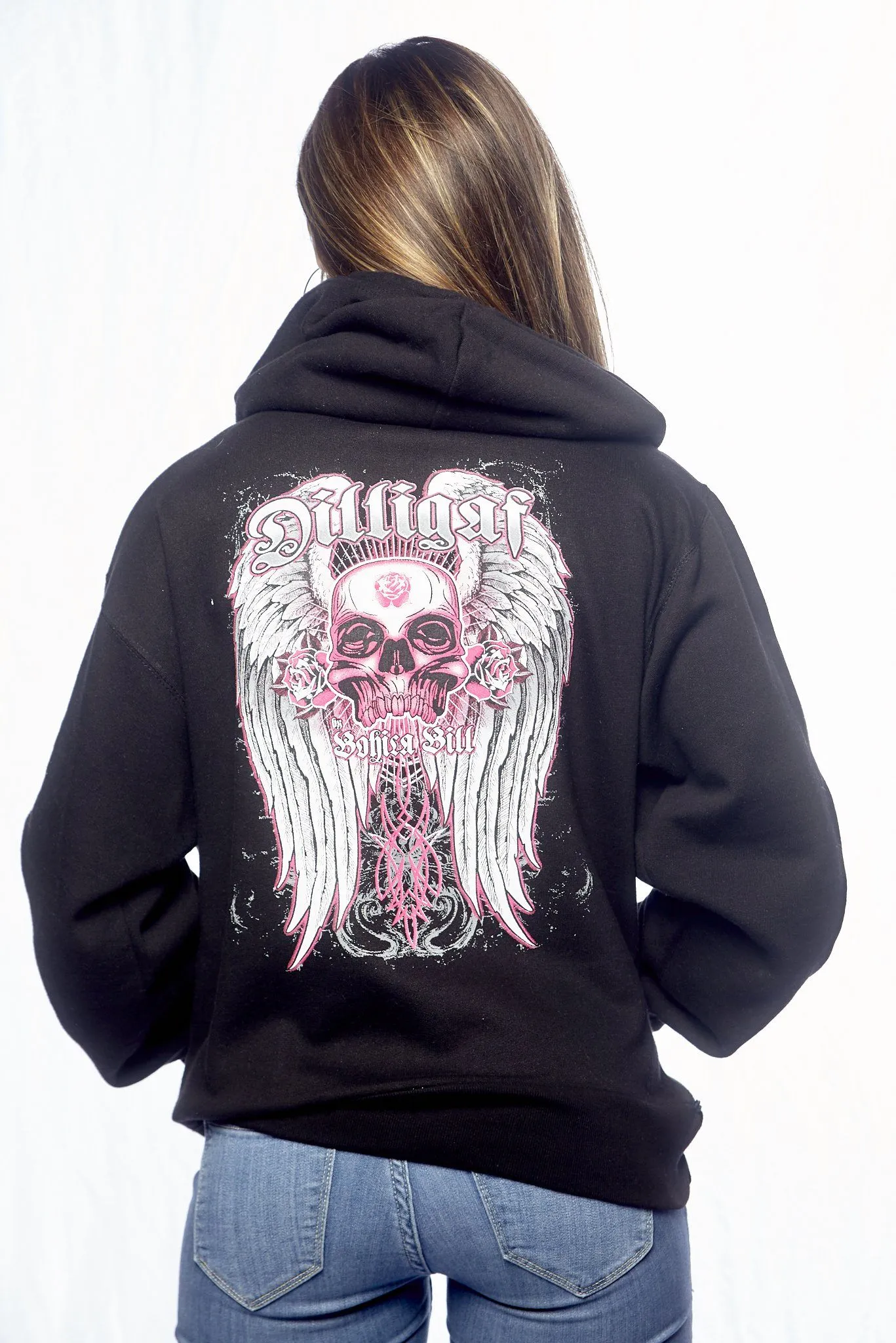 Wings of Glory Zip Up Hoodie