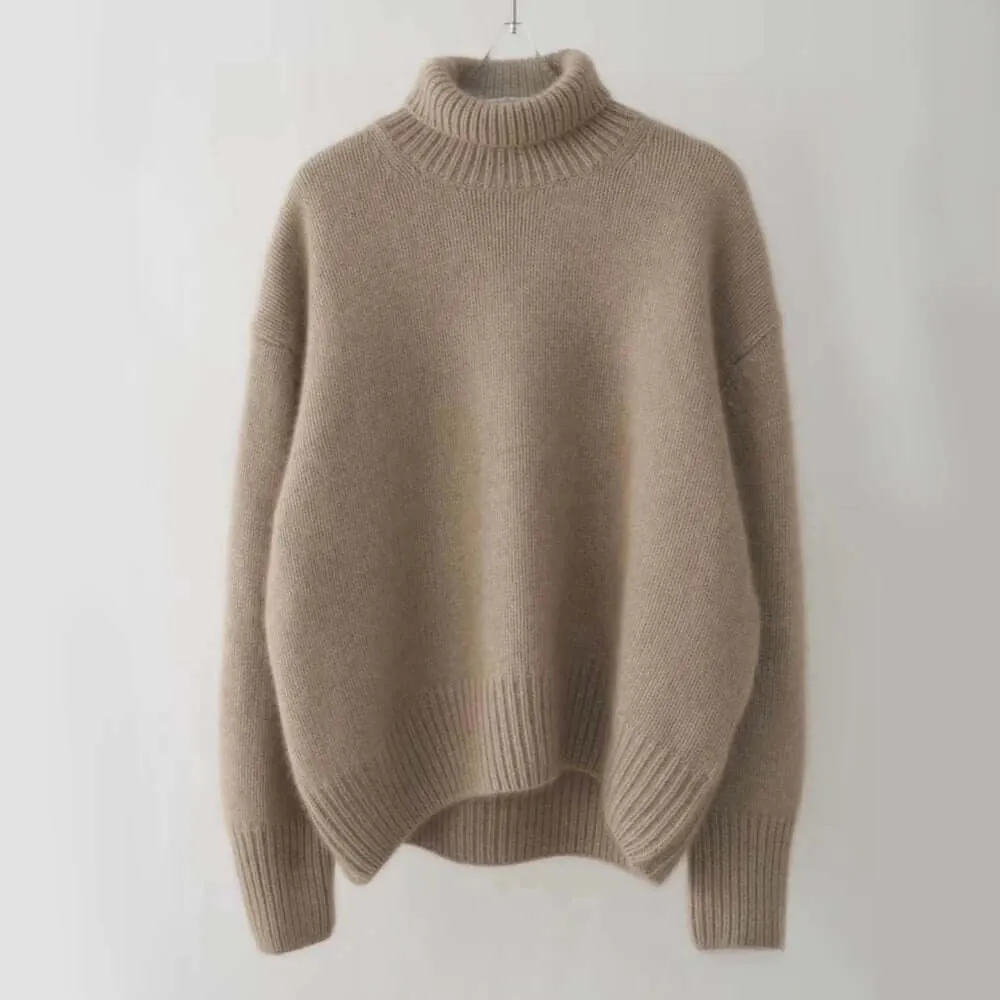 Women's Cashmere Touch Turtleneck Sweater