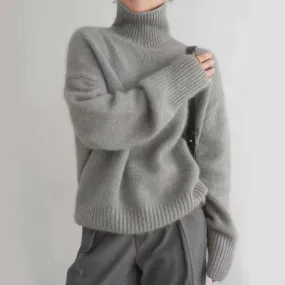 Women's Cashmere Touch Turtleneck Sweater